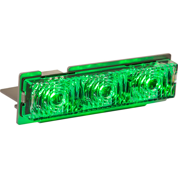 Green Middle Strobe Reflector With 3 LED