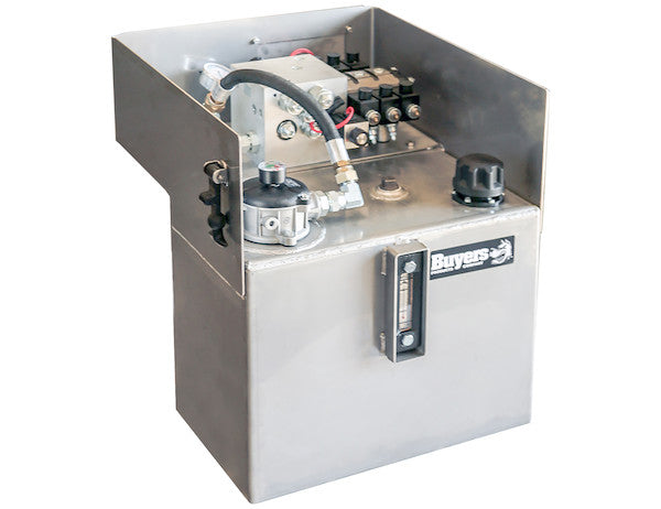 6381542 - 15 Gallon Central Hydraulic System - 4 Function, Electric On/Off, Compact Reservoir, No GPS