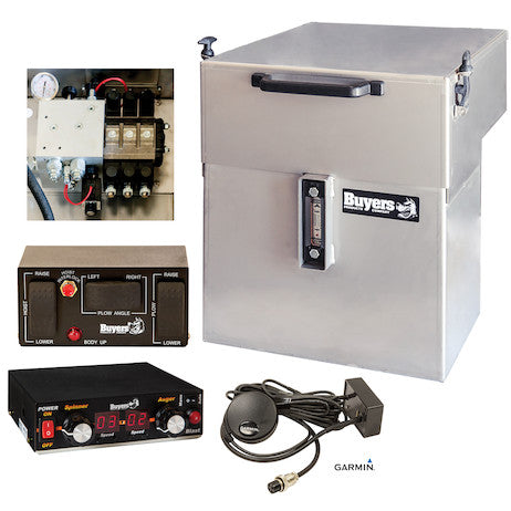 15 Gallon Central Hydraulic System - 6 Function, Electric On/Off, Standard Reservoir, with GPS