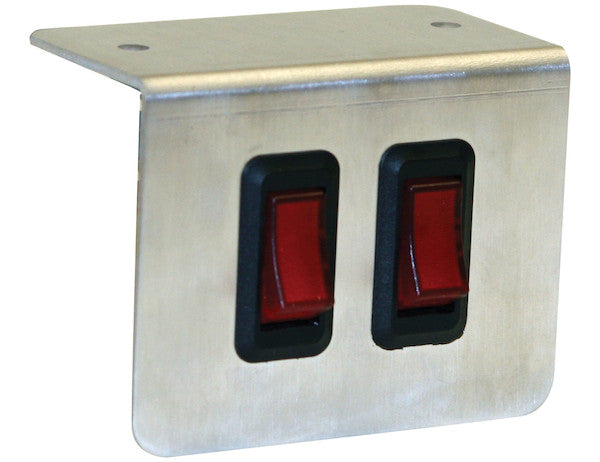 6391002 - SAM Double Pre-Wired Switch Panel With Aluminum Bracket