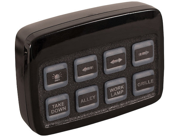 6391208 - Black Pre-Wired 7-Function Panel Multi-Function Programmable