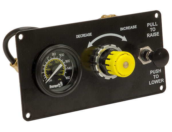 Lift Axle Control Assembly With Push-Pull Air Valve Single Acting