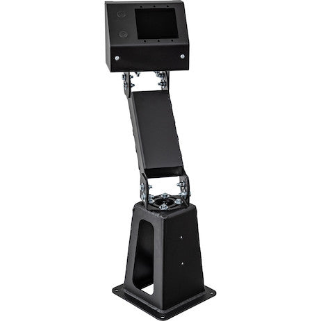 Pedestal, 3 Bank Top with Base & Offset Arm