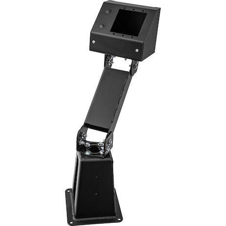 Pedestal, 3 Bank Top with Base & Offset Arm