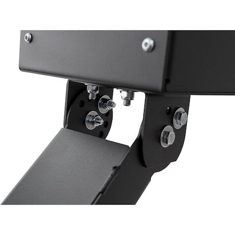 Pedestal, 3 Bank Top with Base & Offset Arm