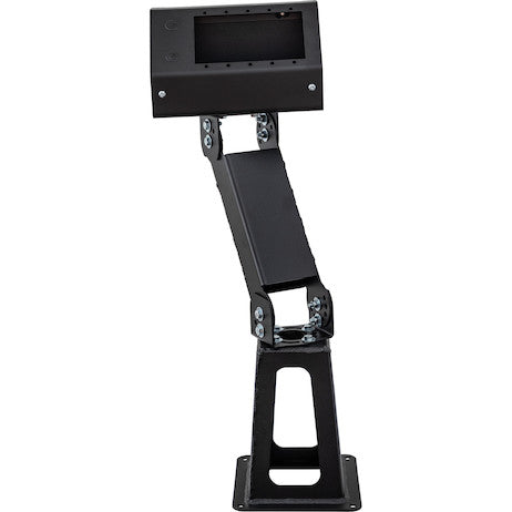 Pedestal, 3 Bank Top with Base & Offset Arm