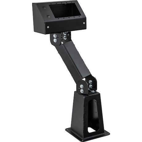 Pedestal, 7 Bank Top with Base & Offset Arm