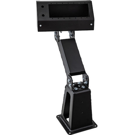 Pedestal, 7 Bank Top with Base & Offset Arm