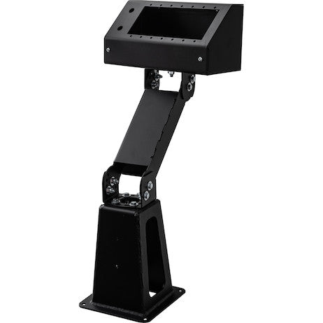 Pedestal, 7 Bank Top with Base & Offset Arm