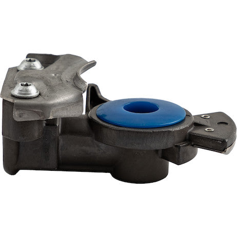Gladhand Red / Emergency Connection - Long-Life Anodized Body w/ Stainless Steel Locking Plate