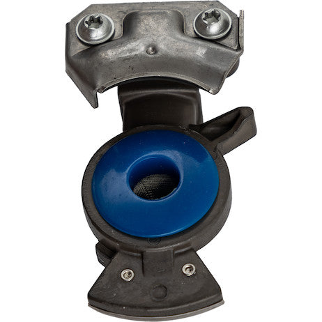 6490015 - Gladhand Blue / Service Connection - Long-Life Anodized Body w/ Stainless Steel Locking Plate