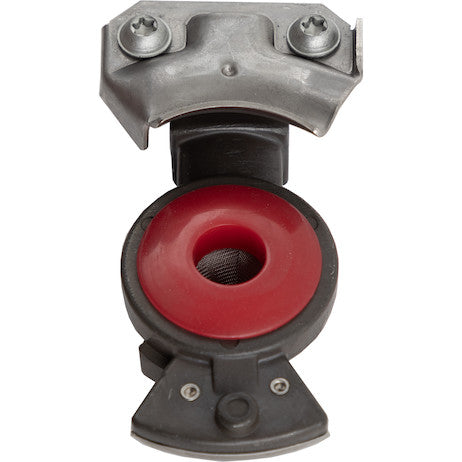 6490016 - Gladhand Red / Emergency Connection - Long-Life Anodized Body w/ Stainless Steel Locking Plate