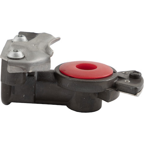 Gladhand Red / Emergency Connection - Long-Life Anodized Body w/ Stainless Steel Locking Plate