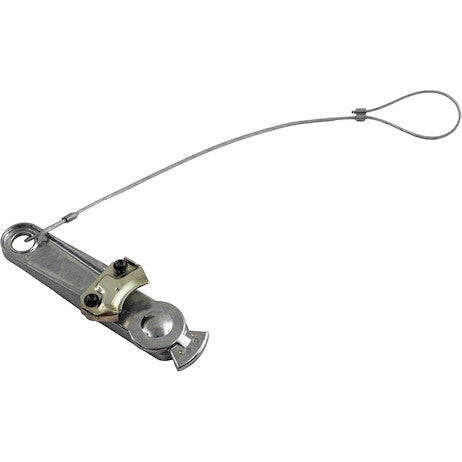 Gladhand Red / Emergency Connection - Long-Life Anodized Body w/ Stainless Steel Locking Plate