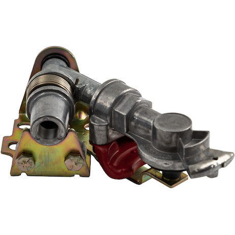 6490022 - Gladhand Red / Emergency Connection - 45 Degree Spring Loaded Swing Away