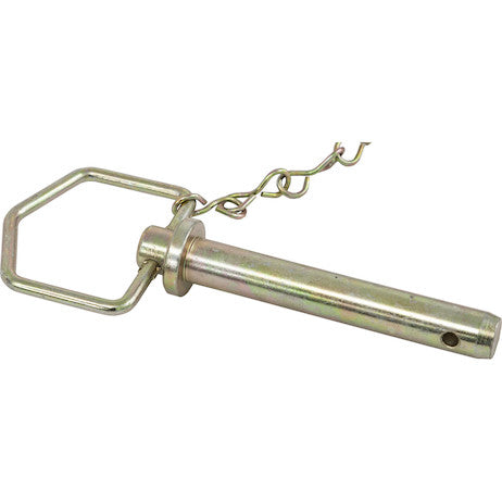 Hitch Pin with Linch Pin and Chain, 3/4in x 4-1/4in