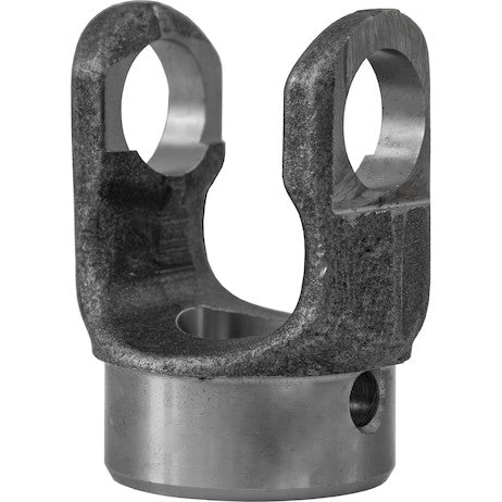 H7 Series End Yoke 1 Inch Round Bore With 3/8 Inch Pin Hole