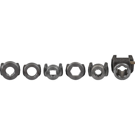 H7 Series End Yoke 1 Inch Round Bore With 1/4 Inch Keyway