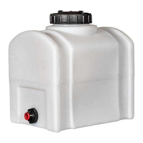 8 Gallon Domed Storage Tank - 16x12x15 Inch