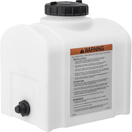 8 Gallon Domed Storage Tank - 16x12x15 Inch