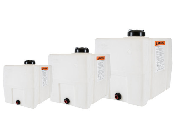 30 Gallon Square Storage Tank - 24x19x22 Inch