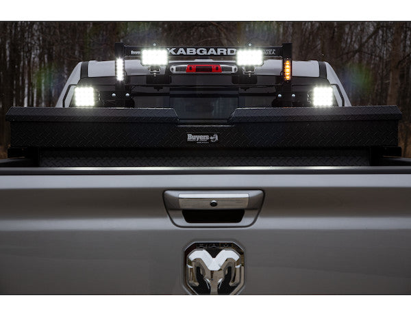 69 Inch Kabgard???Heavy-Duty Steel Pickup Truck Headache Rack Bundle with Standard Mounting Brackets
