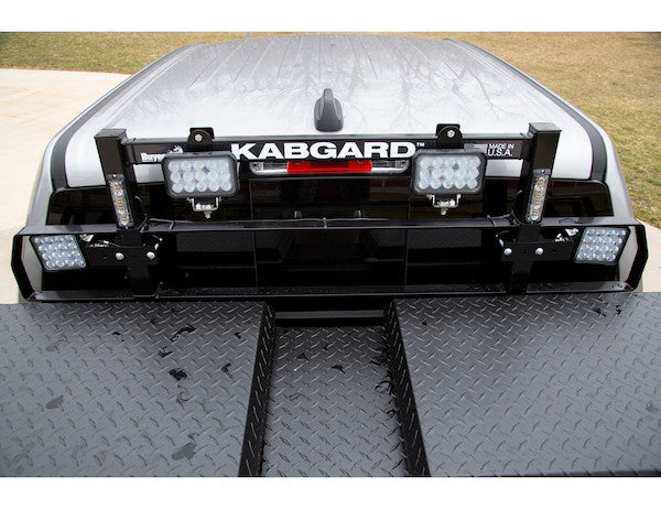 69 Inch Kabgard???Heavy-Duty Steel Pickup Truck Headache Rack Bundle with Standard Mounting Brackets