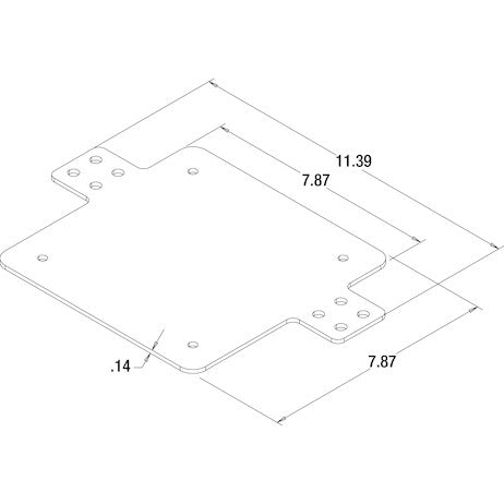GuardDogg?? Mouningt Bracket for Rotating Spot Lights, Sold Individually