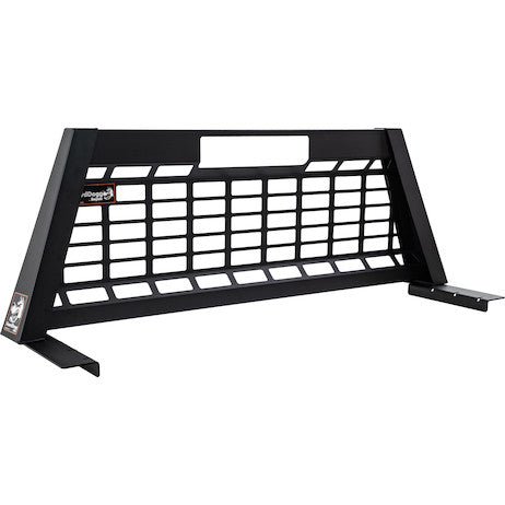 23.00-inch Tall Textured Matte Black Heavy-Duty Steel GuardDogg Pickup Truck Headache Rack Bundle with Mounting Brackets 