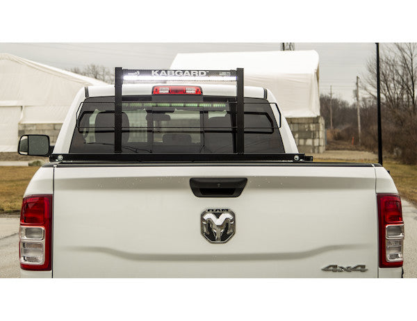 69 Inch Kabgard???Heavy-Duty Steel Pickup Truck Headache Rack Bundle with Standard Mounting Brackets