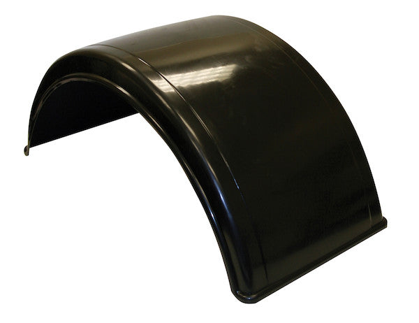 8590195 - Smooth Black Polyethylene Fender-Fits Minimum 19.5 Inch Dual Rear Wheels