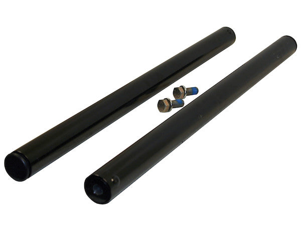 8591020 - Black Powder-Coated Straight Blind Mount Fender Extension Mounting Kit