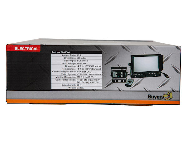 Backup Camera System with Night Vision Camera