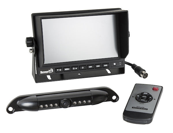 Backup Camera System with License Plate Night Vision Backup Camera