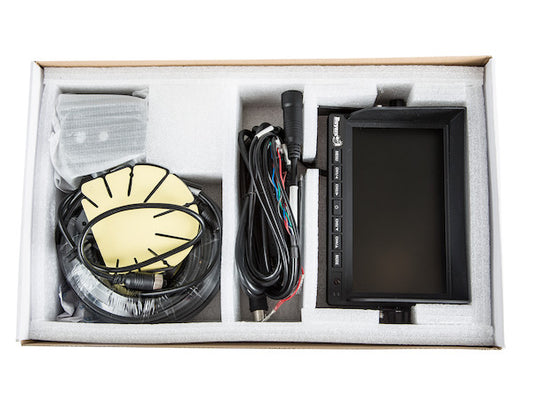 Quad Screen Backup Camera System with Backup Camera