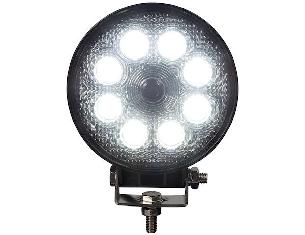 Round LED Flood Light with Built-In Backup Camera