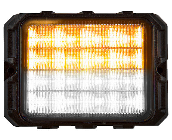 Quad Row 5 Inch Amber Strobe Light