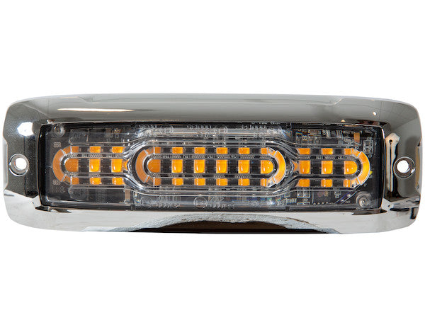 8890320 - Chrome Bezel for 8890300 Series Strobe Lights