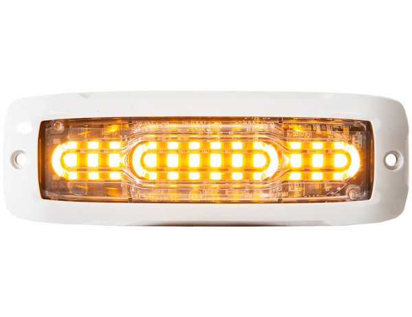White Bezel for 8890300 Series Strobe Lights