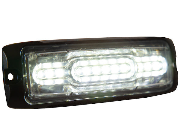 Ultra Thin Wide Angle 5 Inch Clear LED Strobe Light