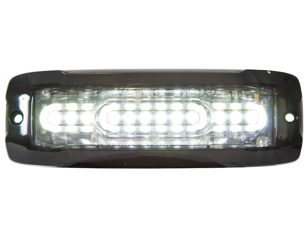 Ultra Thin Wide Angle 5 Inch Clear LED Strobe Light