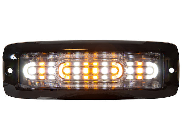 Ultra Thin Wide Angle 5 Inch Amber LED Strobe Light