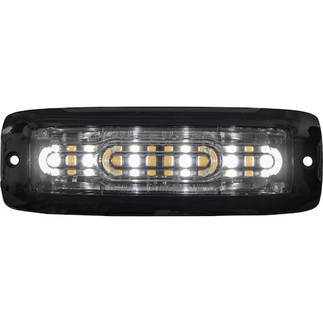 Ultra Thin Wide Angle 5 Inch Amber/Clear LED Strobe Light