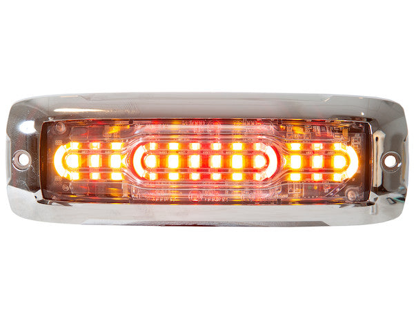 Chrome Bezel for 8890300 Series Strobe Lights