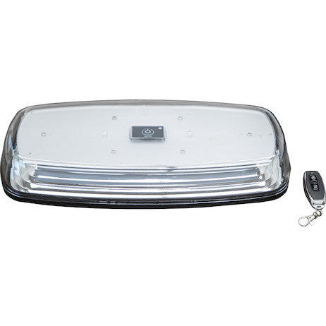 12 Inch Rectangular Wireless LED Mini Light Bar with Wireless Remote