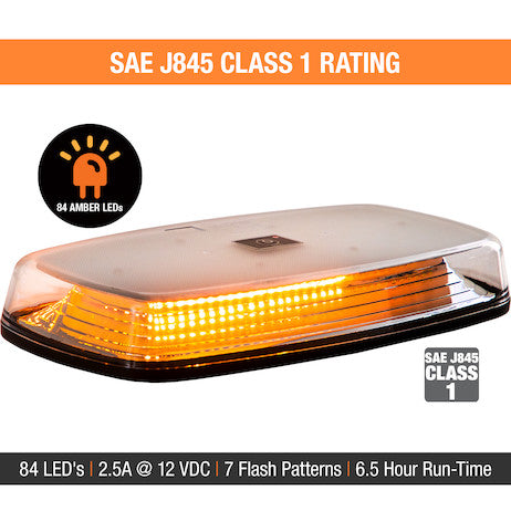 12 Inch Rectangular Wireless LED Mini Light Bar with Wireless Remote