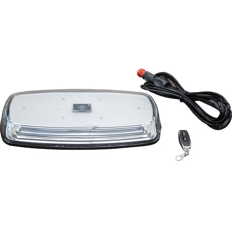 12 Inch Rectangular Wireless LED Mini Light Bar with Wireless Remote
