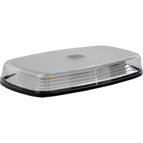 12 Inch Rectangular Wireless LED Mini Light Bar with Wireless Remote - Amber/Green