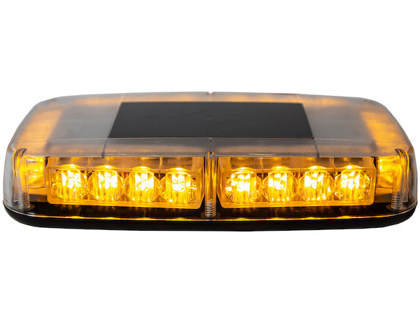 11 Inch Rectangular Multi-Mount Amber LED Mini Light Bar