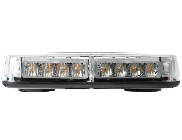 11 Inch Rectangular Multi-Mount Amber LED Mini Light Bar